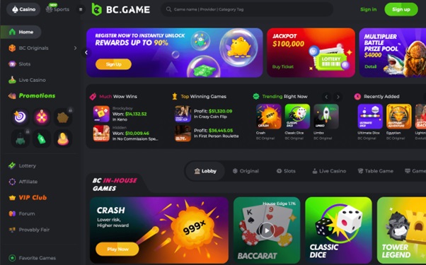Experience Thrills at BC.Game Casino Experience Thrills at BC.Game Casino